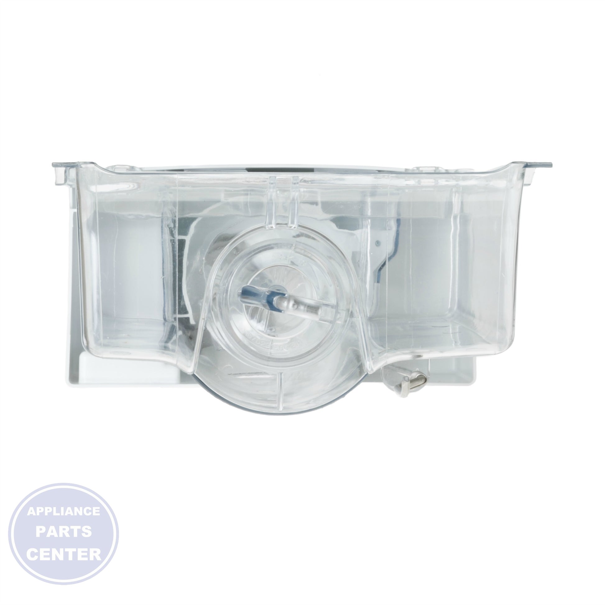 GEH BUCKET AND AUGUER ASM WR17X12111 - Installation in GEH refrigerator showing key mounting points