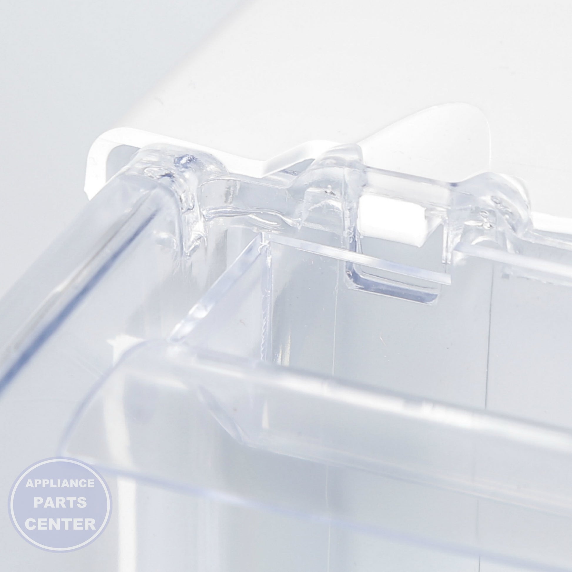 GEH BUCKET AND AUGUER ASM WR17X12111 - Installation in GEH refrigerator showing key mounting points