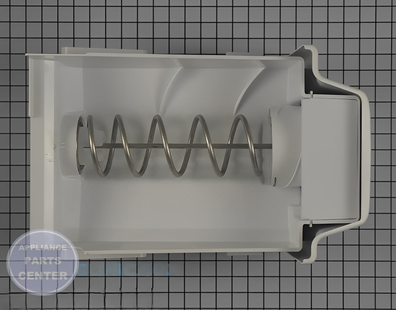 GEH BUCKET AND AUGER ASM WR17X12123 - Main view showing ice production efficiency for WR17X11494 models