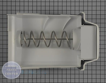 GEH BUCKET AND AUGER ASM WR17X12123 - Main view showing ice production efficiency for WR17X11494 models