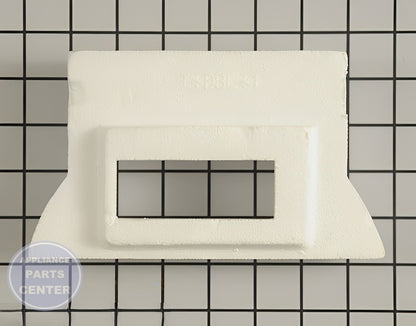 Duct Assembly WR17X12335 - Detailed view of ventilation specifications