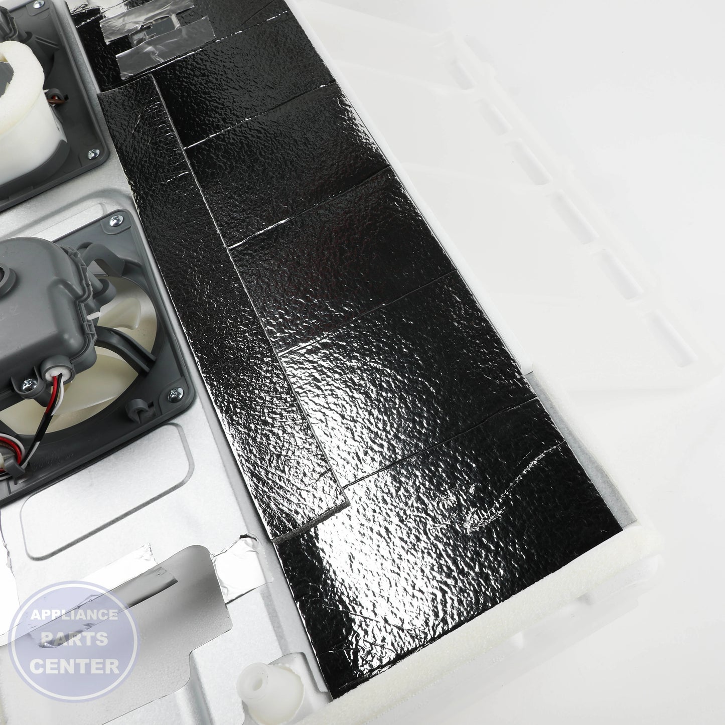 ASM EVAP FAN FZ WR17X12467 - Side view with dimensions 4.5" x 3.2"