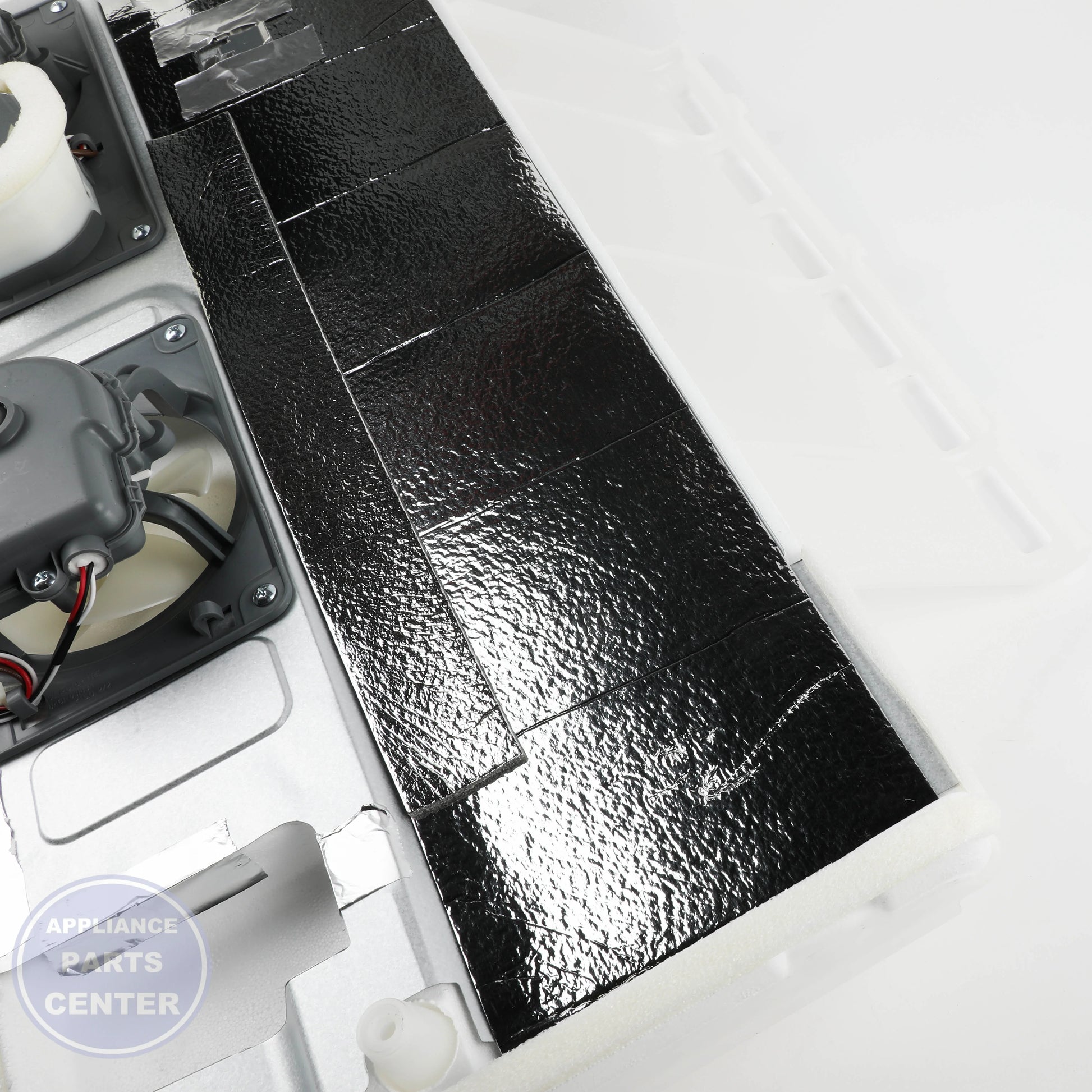 ASM EVAP FAN FZ WR17X12467 - Side view with dimensions 4.5" x 3.2"