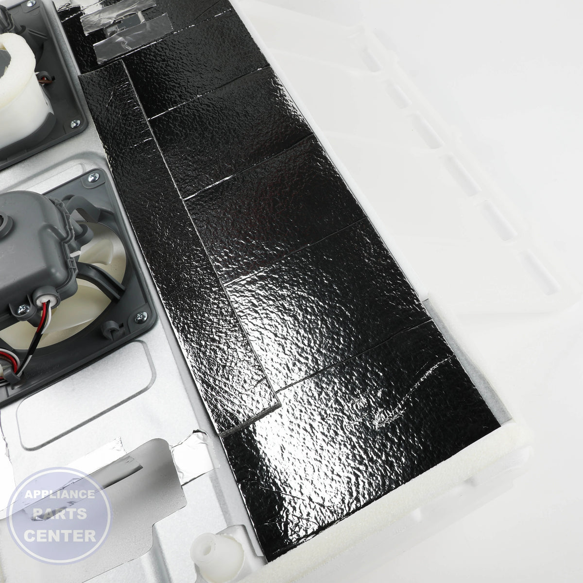 ASM EVAP FAN FZ WR17X12467 - Side view with dimensions 4.5" x 3.2"