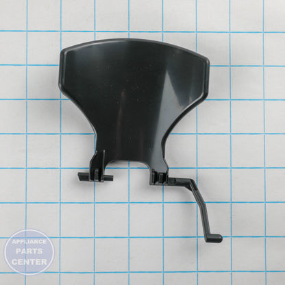 REFRIGERATOR ICE DISPENSER PADDLE WR17X12494 - Side view with durable material specs