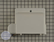 GE REFRIGERATOR DAMPER DUCT ASSEMBLY WR17X12573 - Main view showing airflow regulation for [Specific Models]