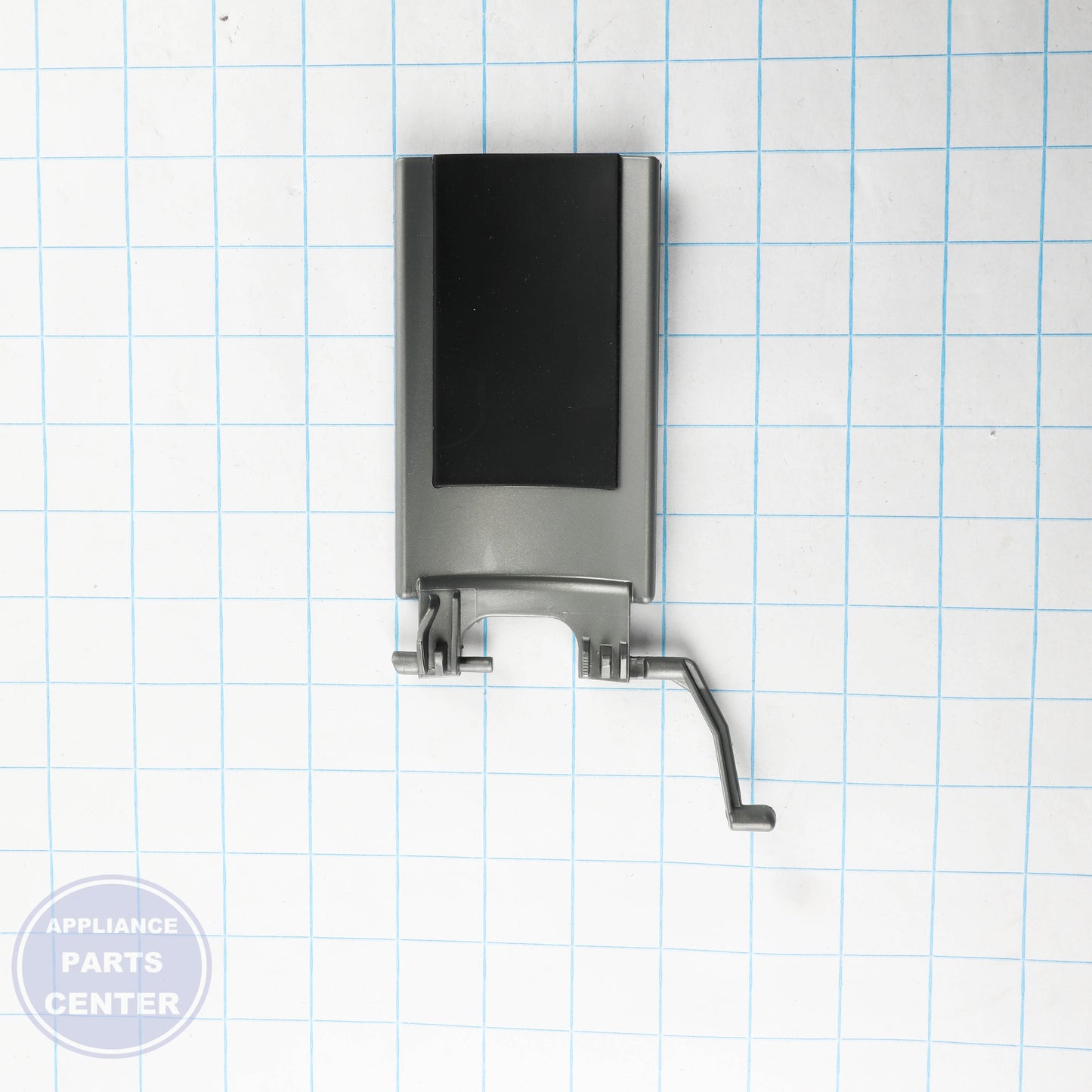 PADDLE ASM WR17X12889 - Side view with precise measurements