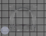 GE Dispenser Funnel Guide WR17X12983 - Main view showing sturdy construction for various GE models