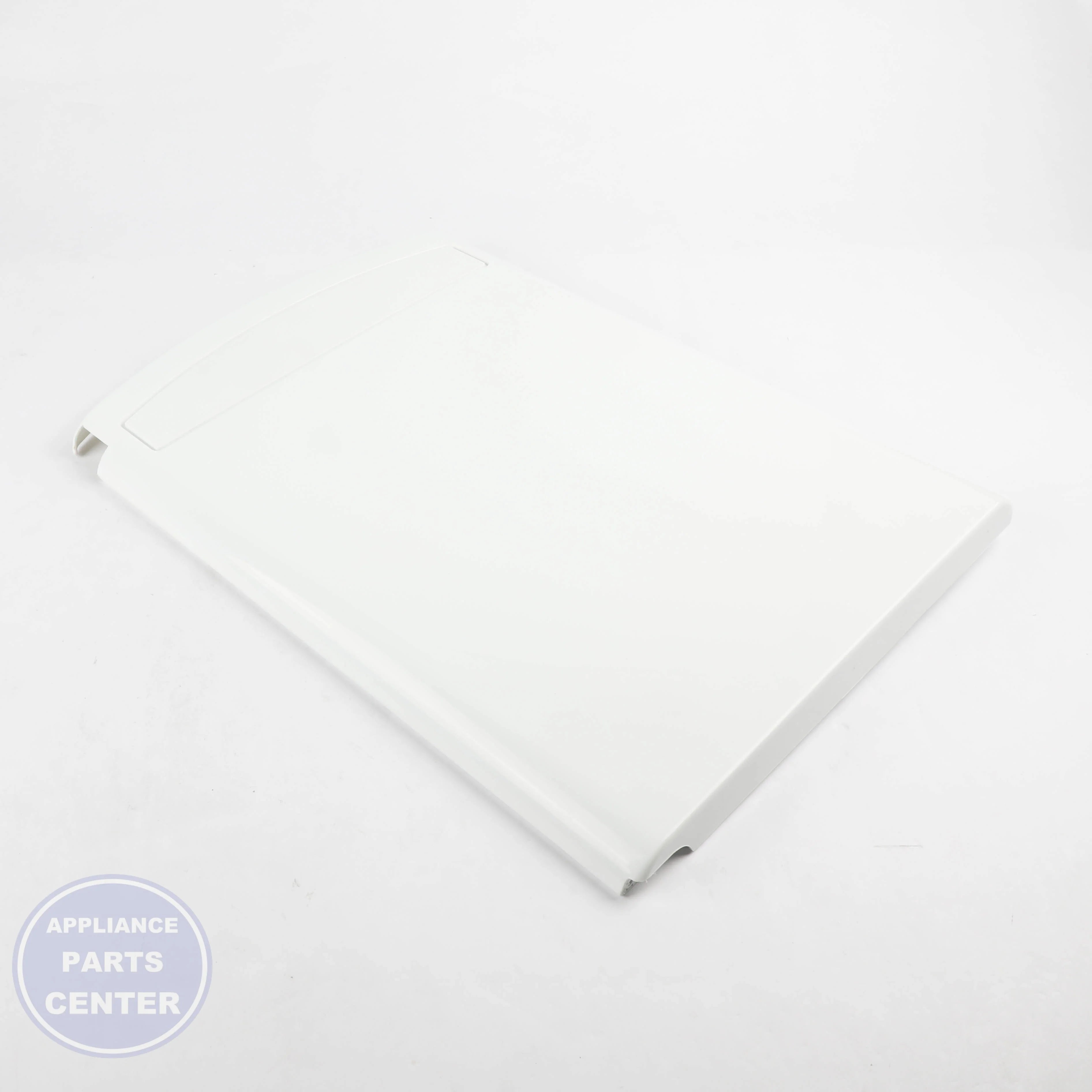 REFRIGERATOR DOOR ASSEMBLY WR17X12984 - Side view with precise measurements