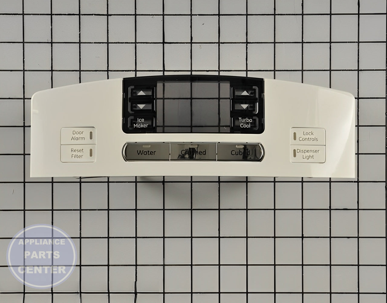 GEH DISPLAY ASM (ICID) WR17X13143 - Main view showing advanced display features for compatible models