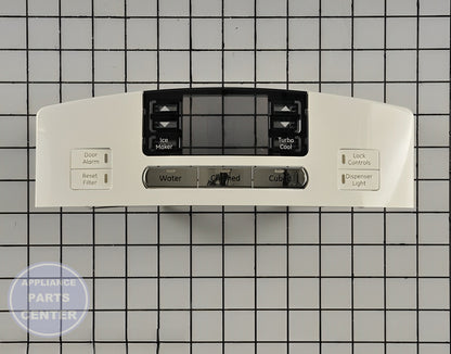 GEH DISPLAY ASM (ICID) WR17X13143 - Main view showing advanced display features for compatible models