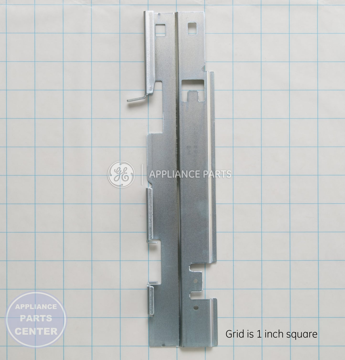 GEH BRACKET SLIDE RH WR17X13189 - Main view showing sliding mechanism for GEH XYZ series