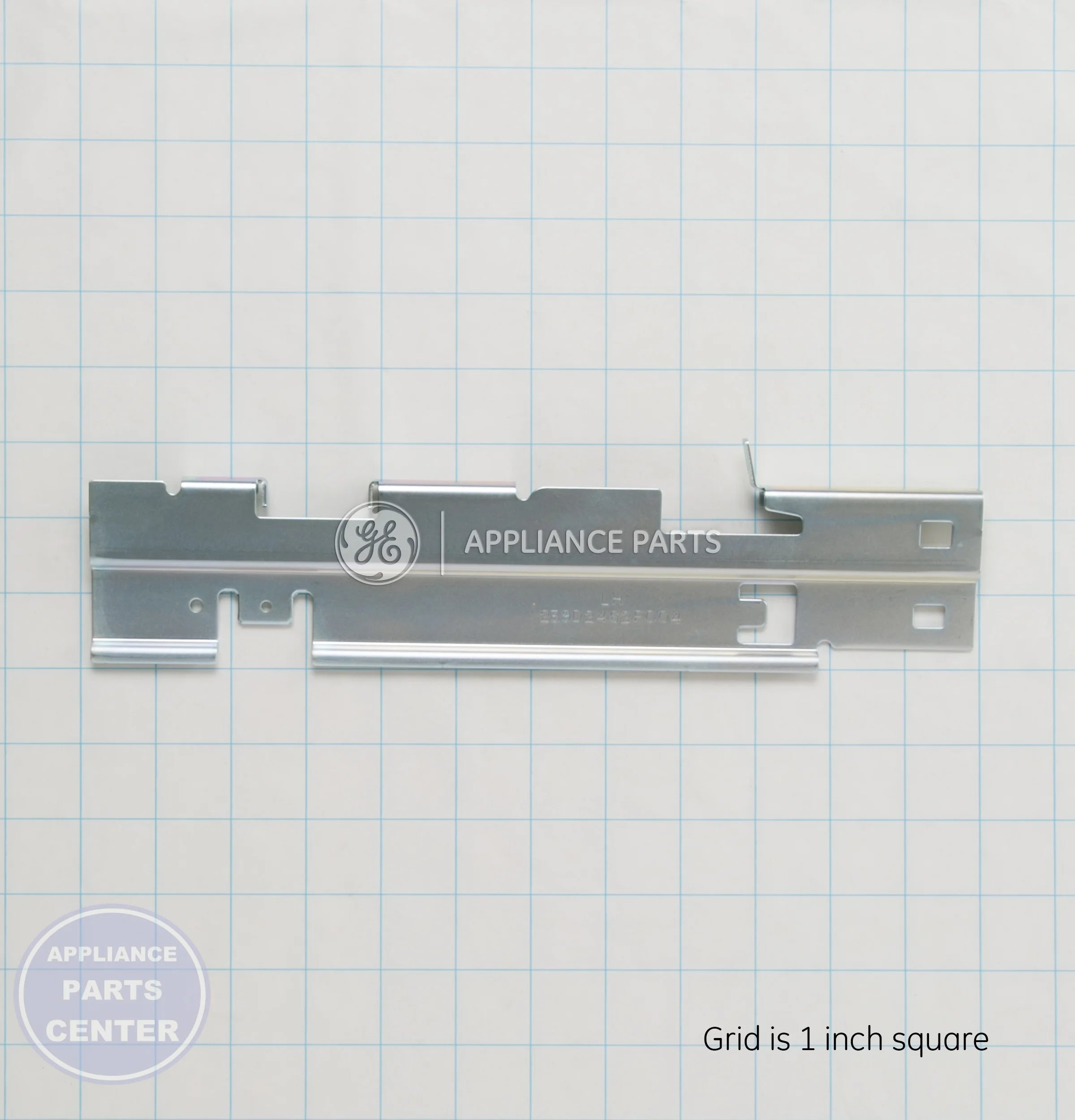 GEH BRACKET SLIDE LH WR17X13190 - Main view showing smooth sliding mechanism for GEH models