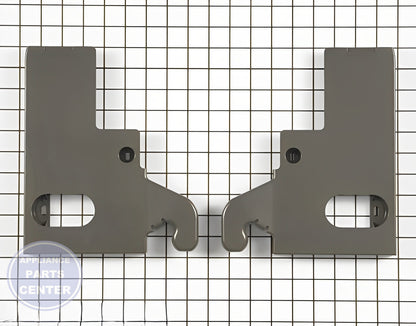 GEH HINGE ENDCAP ASM DGY (2PK) WR17X20164 - Main view showing hinge feature for GEH models