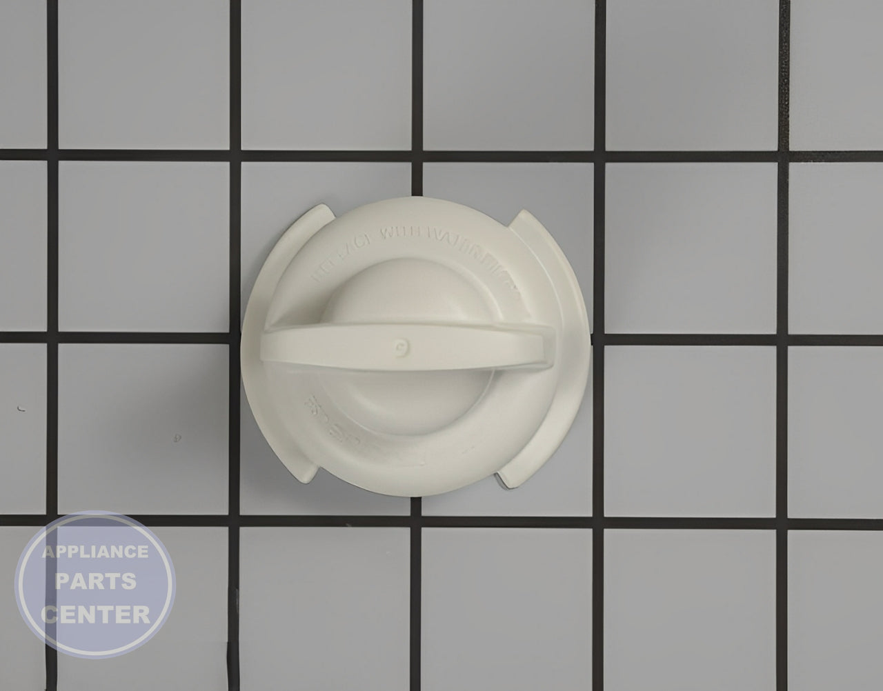 GE Water Filter Bypass Plug WR17X22064 - Main view showing seamless water flow for compatible GE models