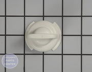GE Water Filter Bypass Plug WR17X22064 - Main view showing seamless water flow for compatible GE models