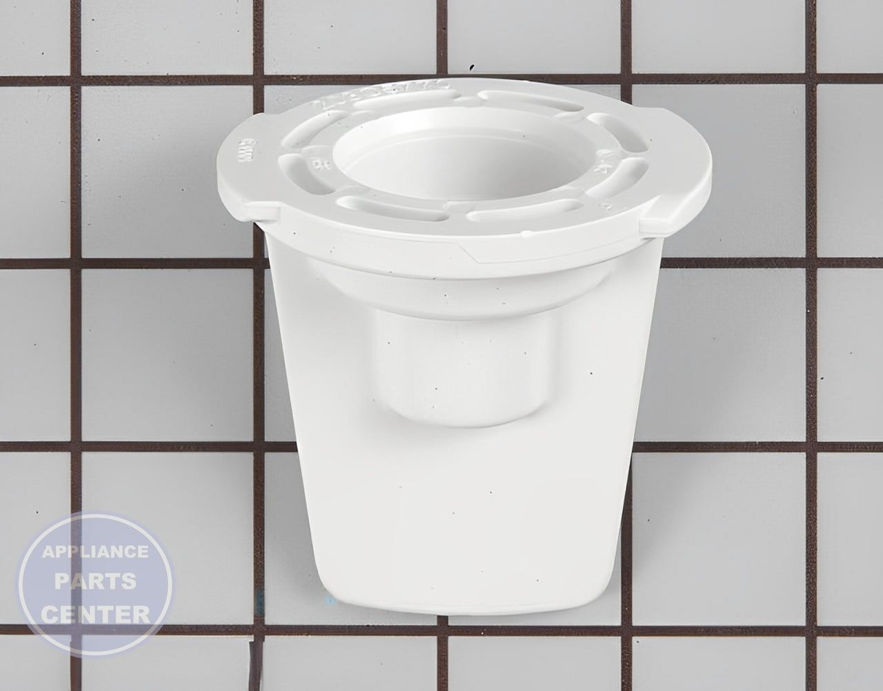 GE WATER FILTER BYPASS PLUG WR17X22070 - Main view showing water flow benefits for GEN Freezer and Refrigerator