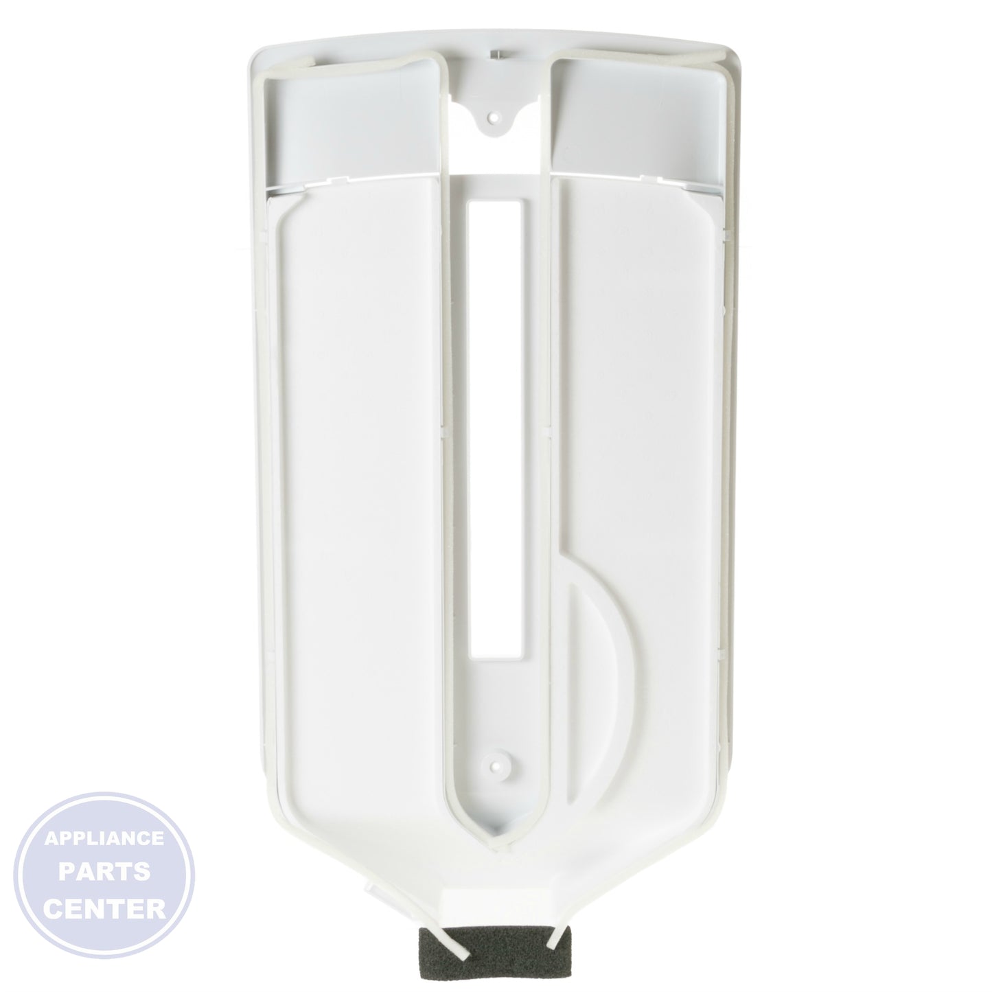 DUCT TOWER ASM FF WR17X22149 - Side view with precise measurements