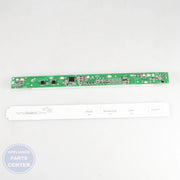 GEH PCB BOARD DELI W/ OVRLY WR17X23042 - Main view showing temperature control for GEH models