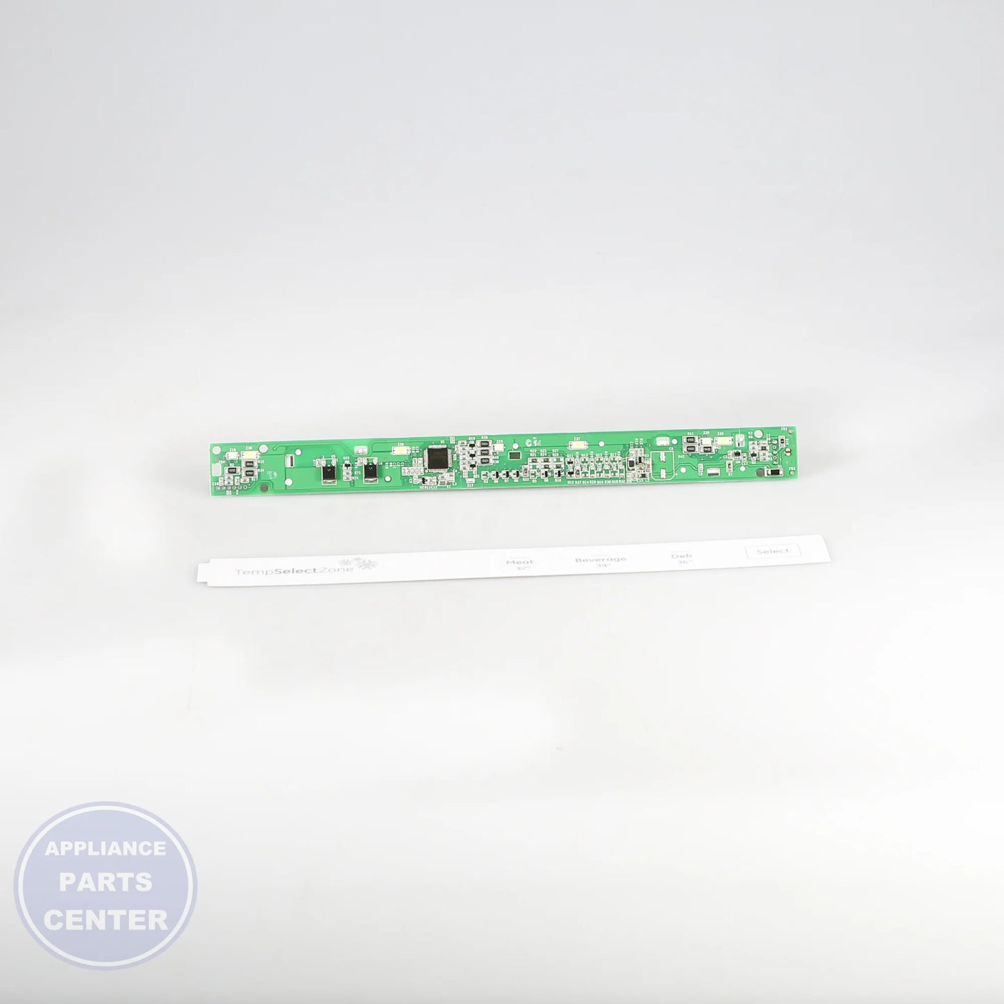 GEH PCB BOARD DELI W/ OVRLY WR17X23042 - Installation in GEH model showing key mounting points