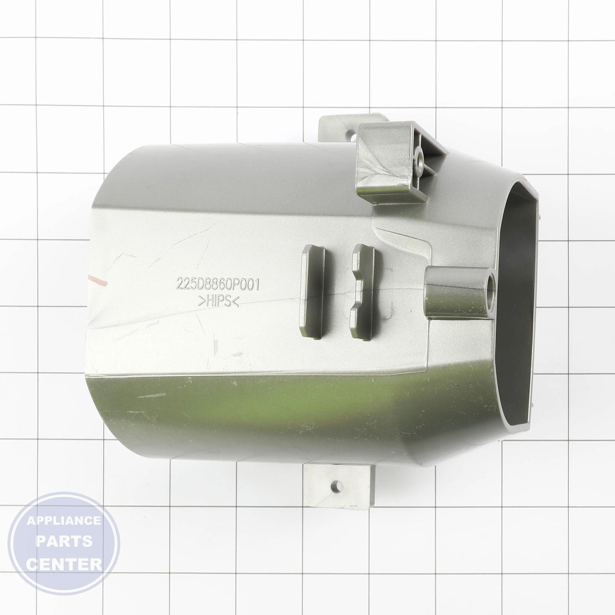FUNNEL ICE SS WR17X25058 - Side view with stainless steel construction