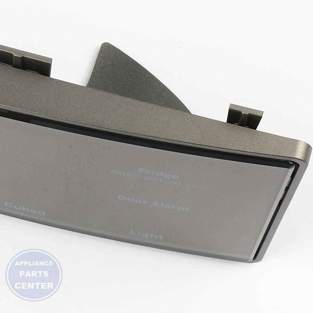 GEH CAP TOUCH STD SLATE WR17X26324 - Installation in [specific model] showing mounting points