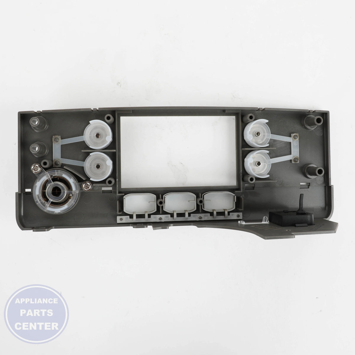 GEH DISPLAY ASM SS KCUP WR17X27131 - Installation in GEH model highlighting mounting points