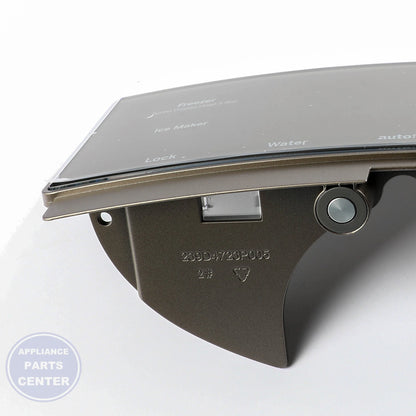 GEH CAP TOUCH AUTOFILL SLATE WR17X27526 - Installation in specific model showing mounting points