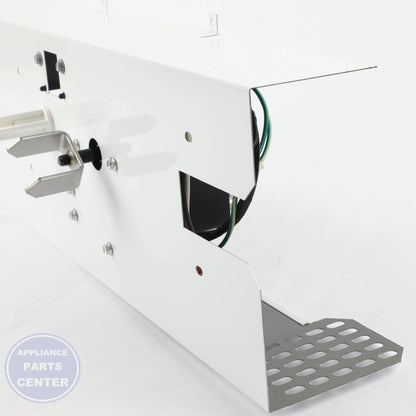 GEH AUGER MOTOR ASSEMBLY 48 WR17X29747 - Installation in GEH model showcasing key mounting points