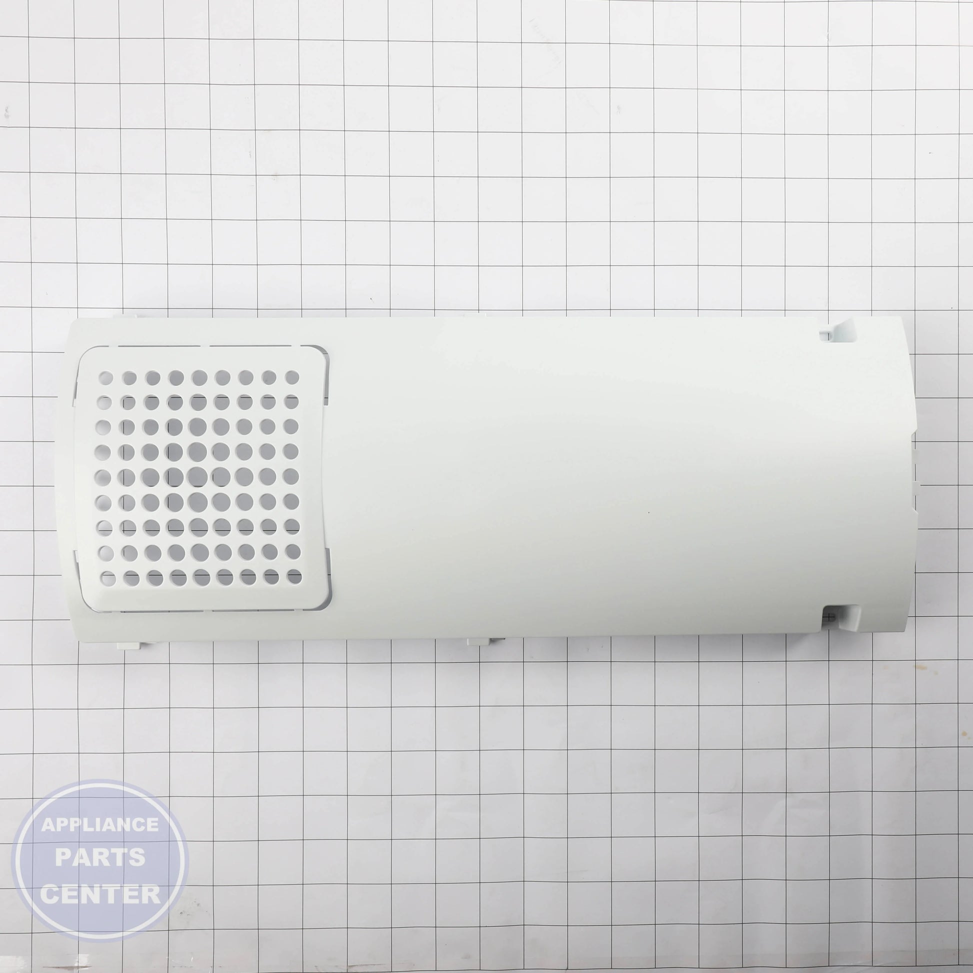 GEH AIR TOWER WR17X31483 - Installation in GEH Refrigerator showing key mounting points