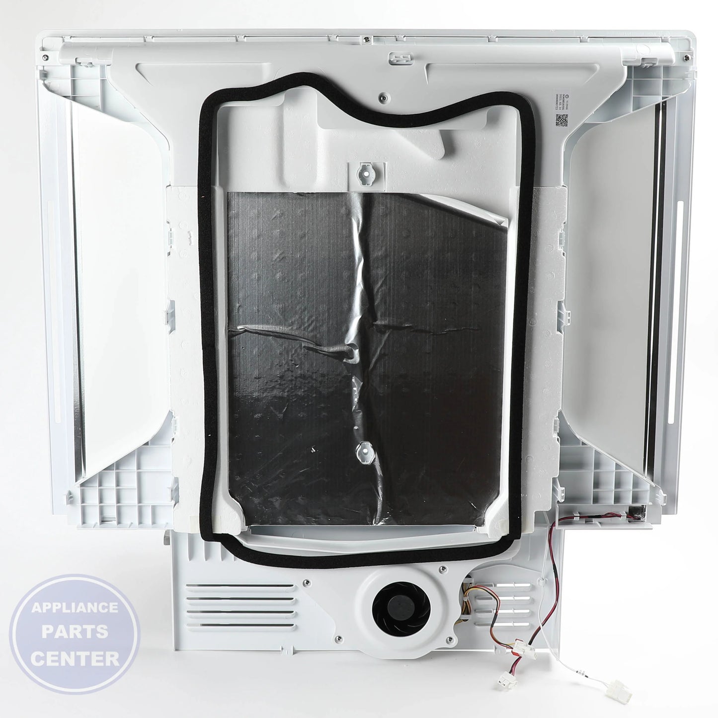 GEH FRESH VIEW AIR TOWER W/ FAN AND LED - Installation in specific GEH model showcasing key mounting points
