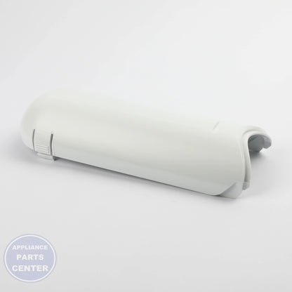 XWFE FILTER COVER WR17X34686 - Detailed view of perfect fit for GEH refrigerators