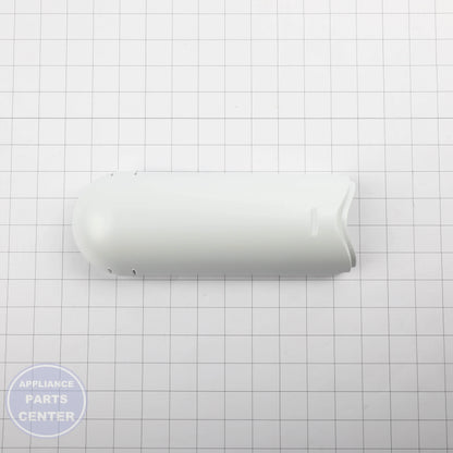 XWFE FILTER COVER WR17X34686 - Side view with precise measurements