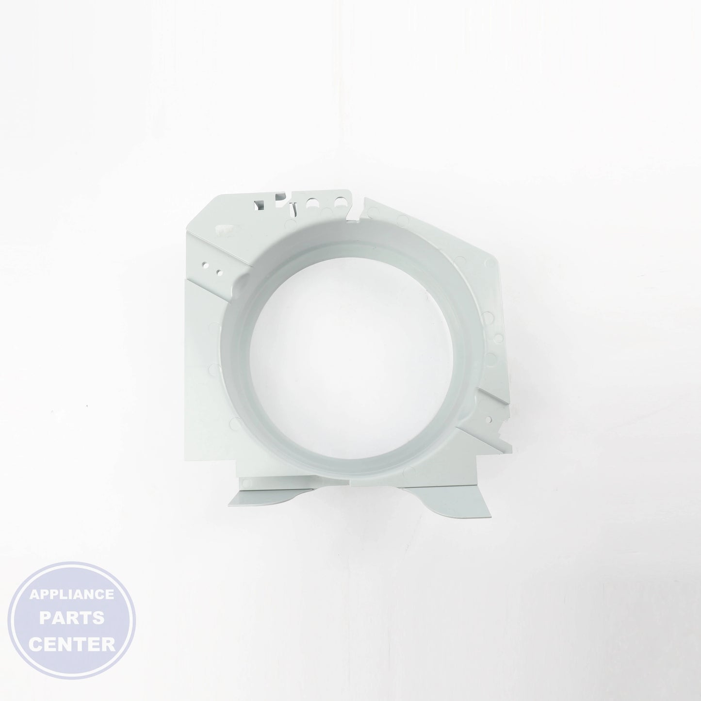 GEH CONDENSER FAN SHROUD WR17X35527 - Installation in GEH model showing mounting points