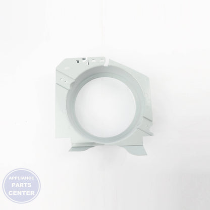 GEH CONDENSER FAN SHROUD WR17X35527 - Installation in GEH model showing mounting points