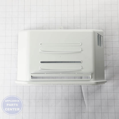 GEH EVAP COVER & FAN WR17X40007 - Installation in GEH model showcasing mounting points