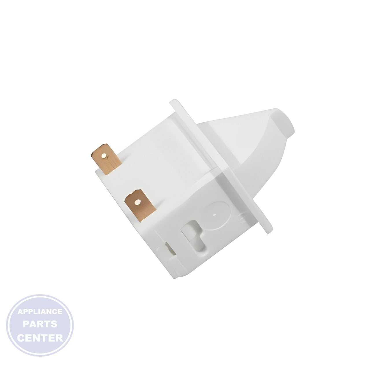 GE REFRIGERATOR LIGHT SWITCH WR23X10725 - Installation in GE model revealing key mounting points