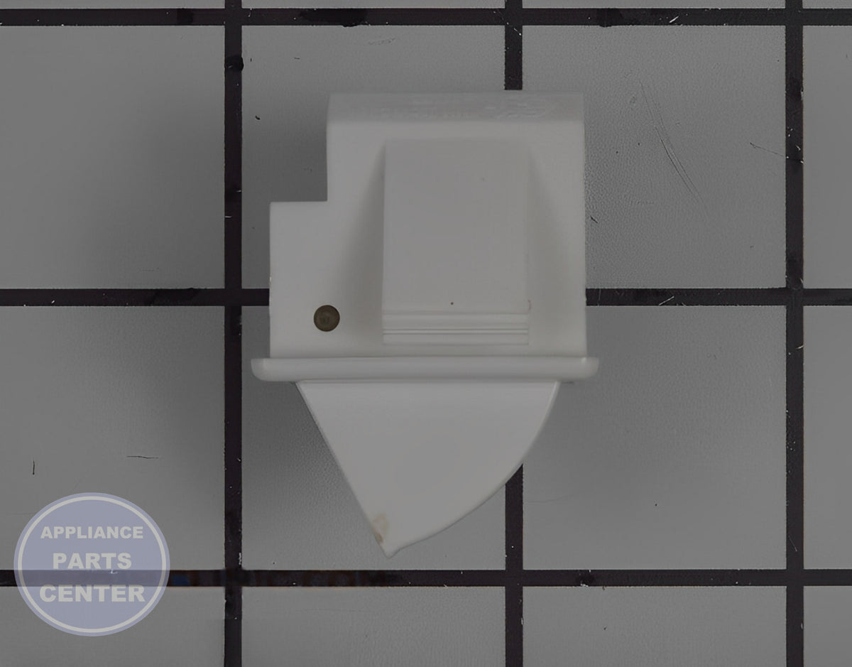 GE REFRIGERATOR DOOR LIGHT SWITCH WR23X21444 - Detailed view of sturdy switch construction