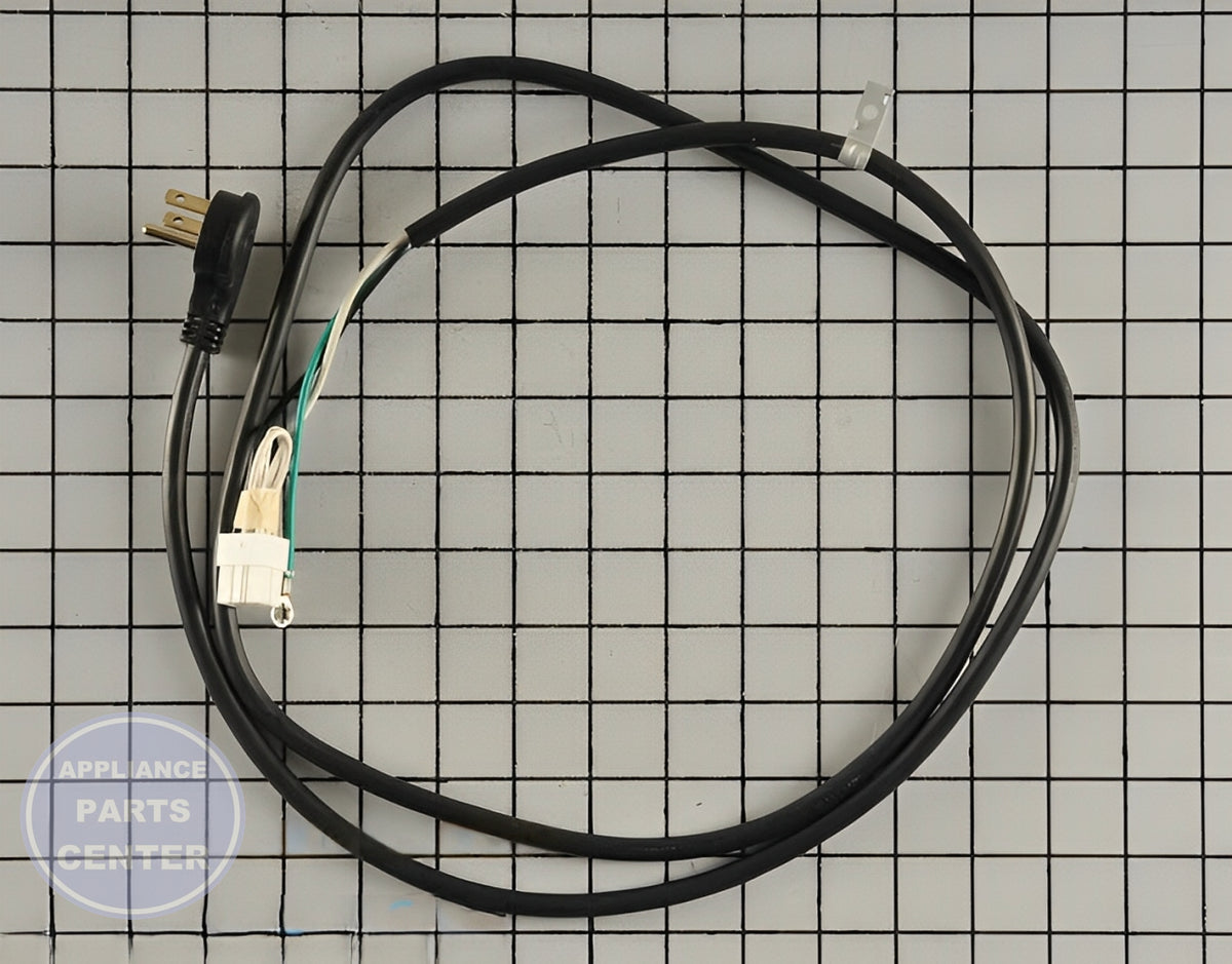 GE Power Cord WR23X24389 - Main view showing secure connections for GE Refrigerator