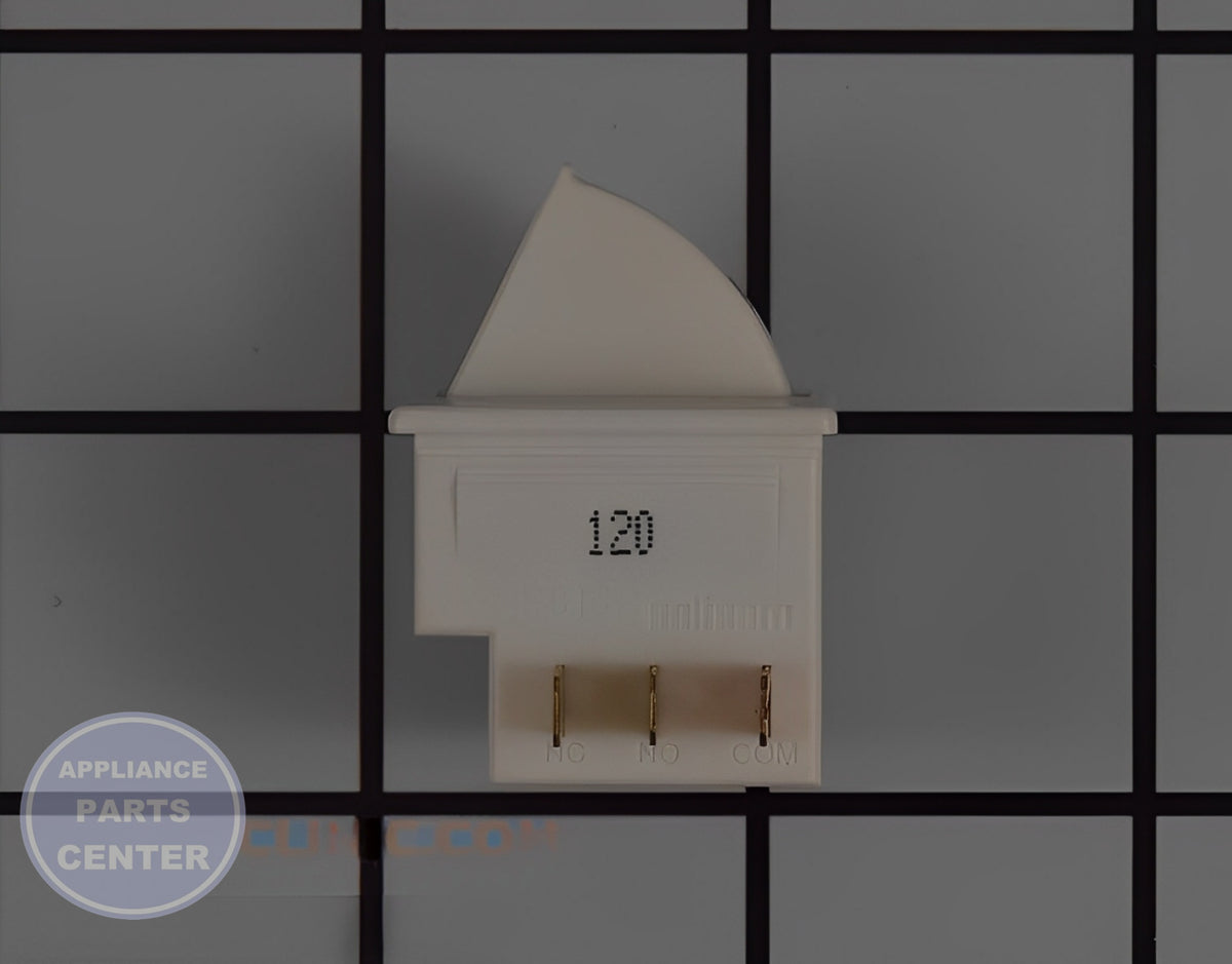 GE REFRIGERATOR LIGHT SWITCH WR23X25635 - Main view showing durable design for specific models