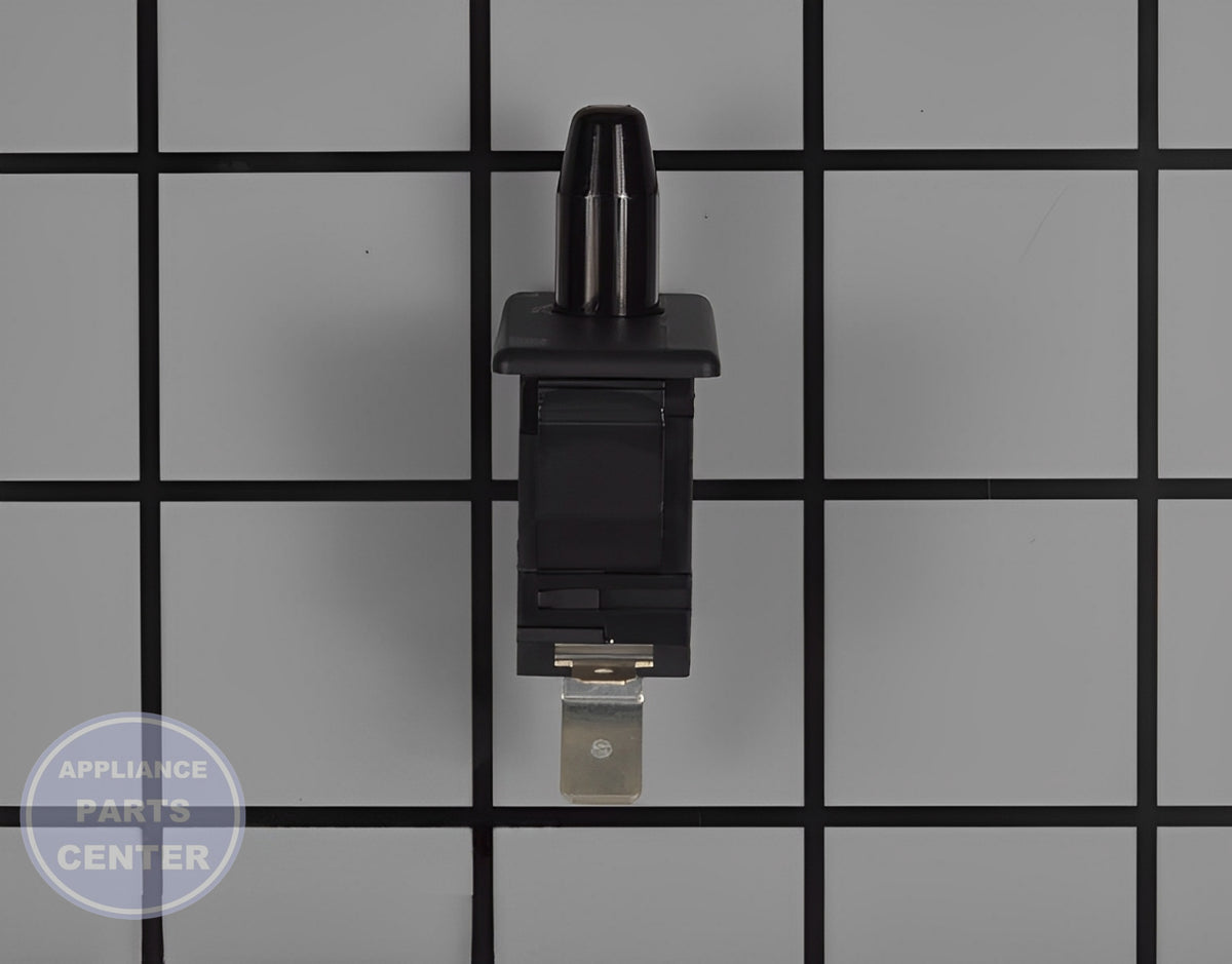 GE REFRIGERATOR FRESH FOOD DOOR LIGHT SWITCH WR23X29170 - Detailed view of the durable switch mechanism