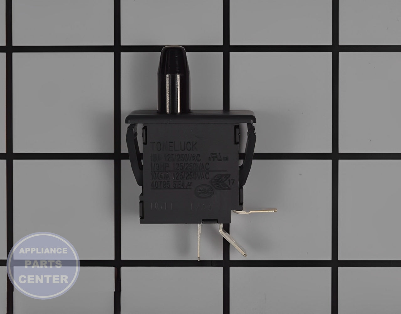 GE REFRIGERATOR FRESH FOOD DOOR LIGHT SWITCH WR23X29170 - Main view showing instant illumination for GEN models