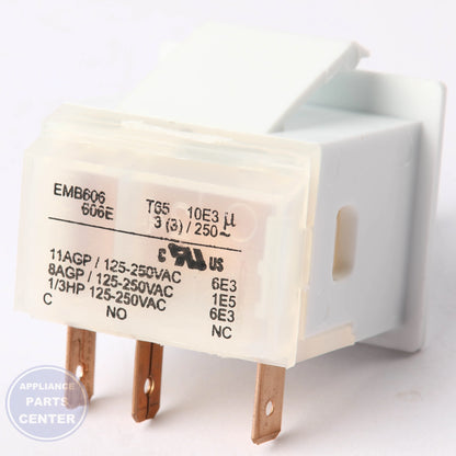 GEH LIGHT SWITCH WR23X32618 - Installation in GEH models showing key mounting points