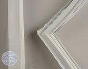 GE REFRIGERATOR DOOR GASKET WHITE WR24X10156 - Main view showing tight seal for WR24X10065, WR24X10258, WR24X25768