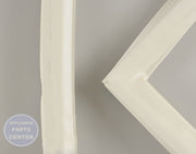 GE REFRIGERATOR DOOR SEAL GASKET WR24X10186 - Main view showing tight closure for GE Refrigerator models