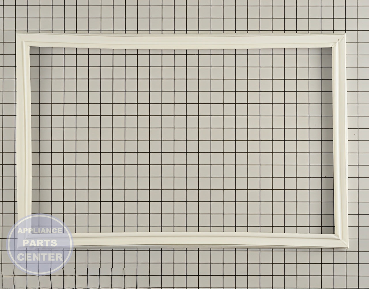GE REFRIGERATOR FREEZER DOOR SEAL GASKET WR24X10228 - Main view showing tight seal for GEN models