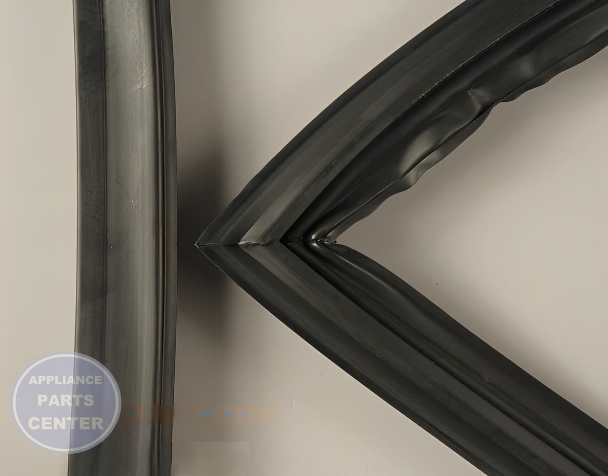 GE REFRIGERATOR FREEZER DOOR GASKET WR24X20455 - Main view showing tight seal for GEN models
