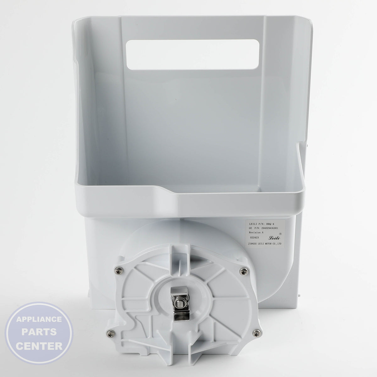 GEH ICE BUCKET WR29X40206 - Main view showing ice storage for GEH models