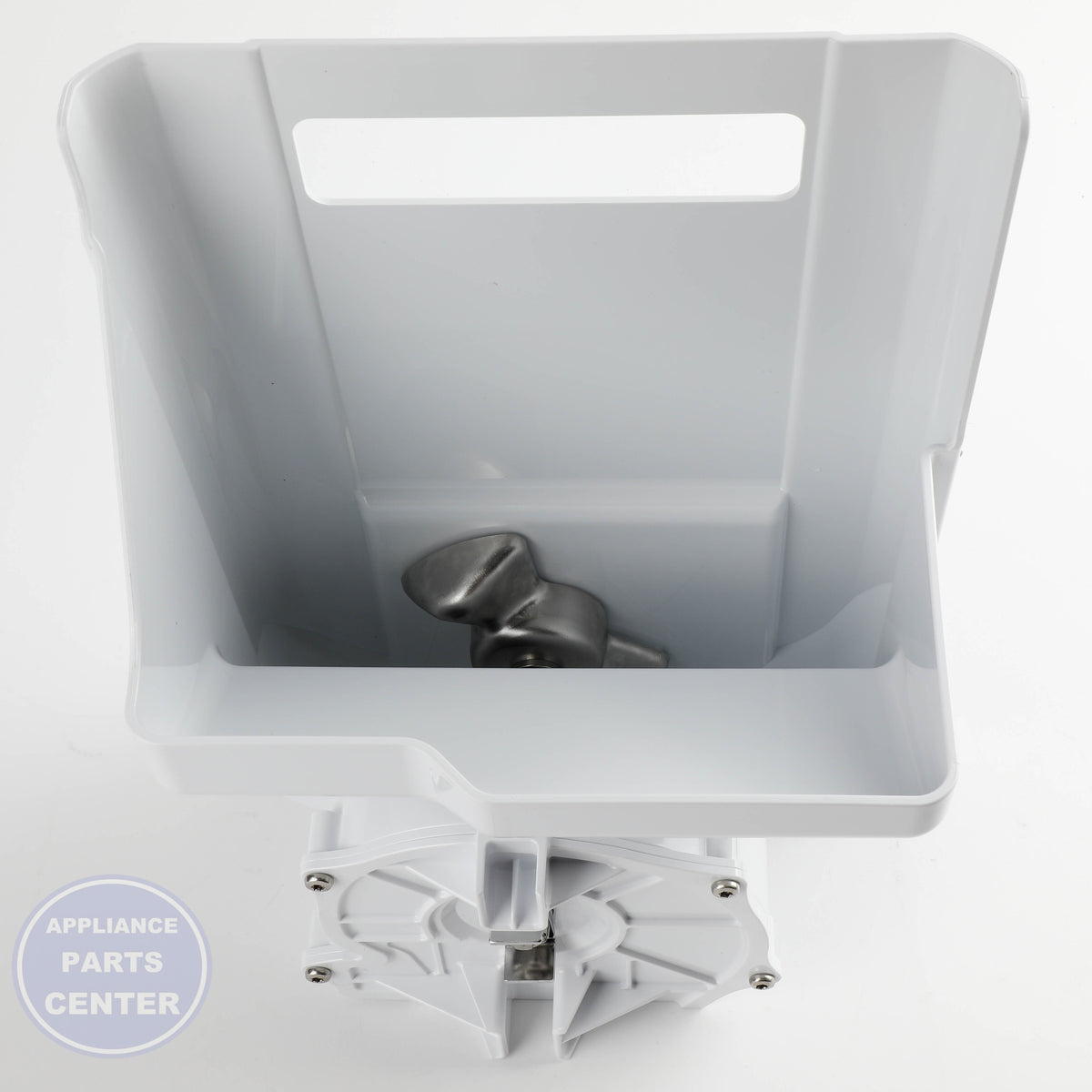 GEH ICE BUCKET WR29X40206 - Installation in specific model showing mounting points