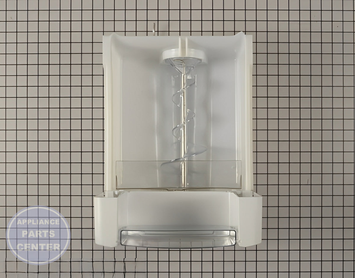 GE ICE BUCKET & AUGER WR29X43994 - Main view showing 5 lbs ice capacity for GEN Refrigerator models